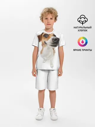 Детская пижама с шортами / Собака