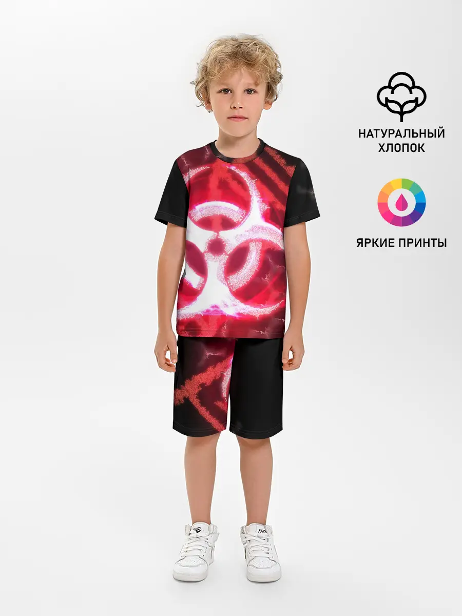 Детская пижама с шортами / Plague Inc ShB