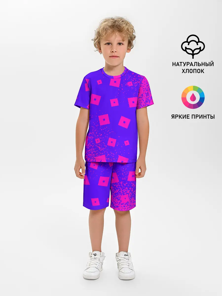 Детская пижама с шортами / ROBLOX / РОБЛОКС