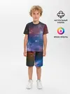 Детская пижама с шортами / Glitch space
