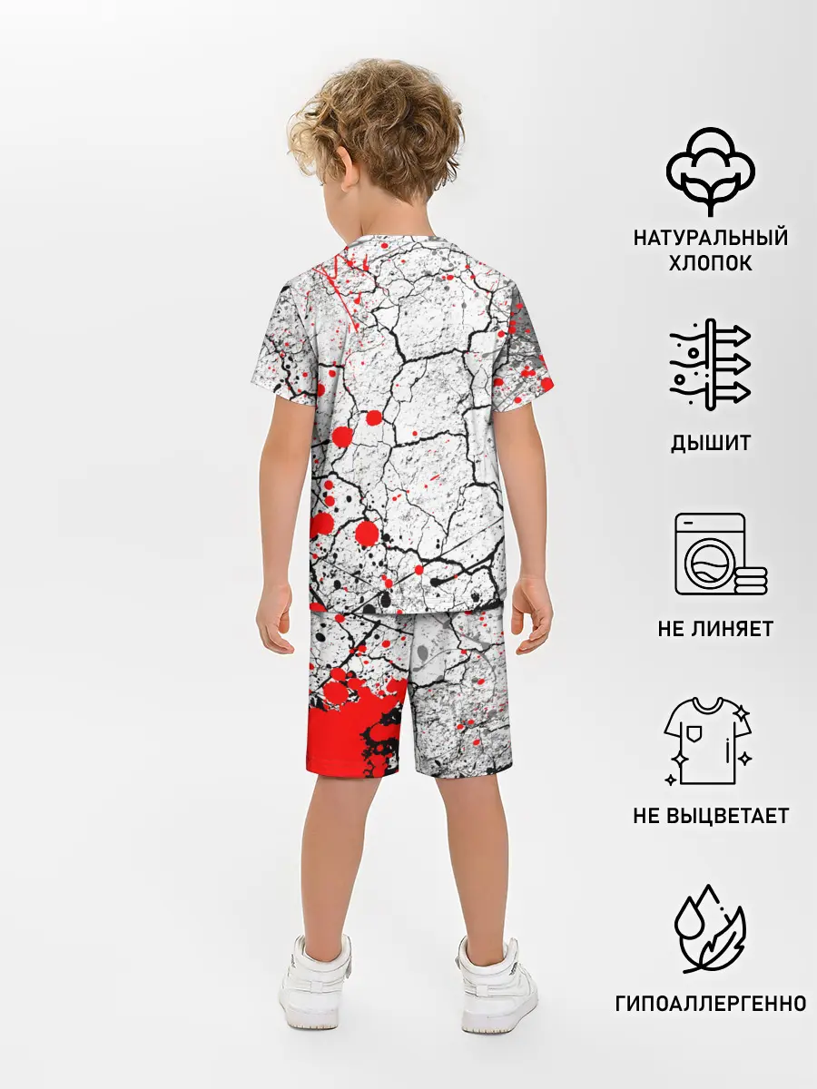 Детская пижама с шортами / КРОВАВЫЙ ГРАНЖ | BLOODY GRUNGE