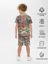 Детская пижама с шортами / Психоделика