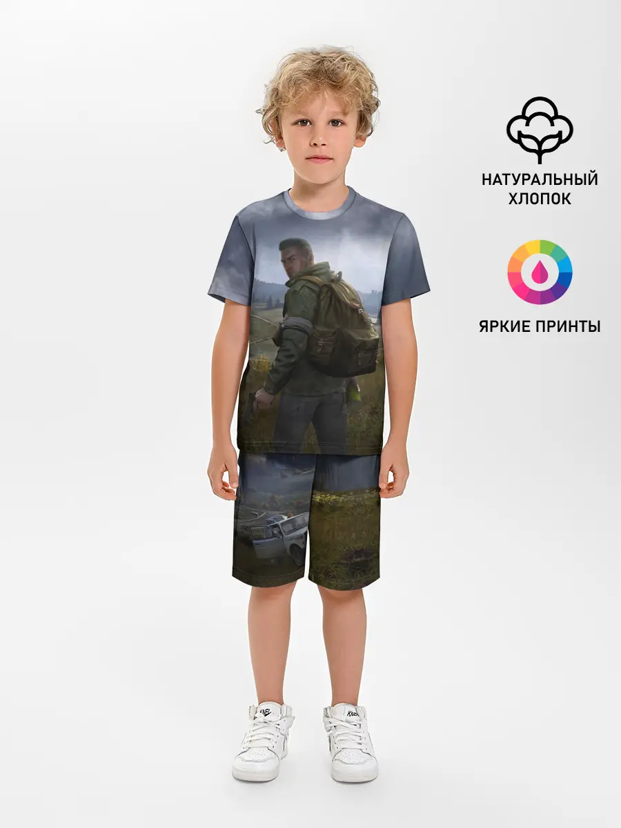 Детская пижама с шортами / DAYZ POSTER | ДЕЙЗИ ПОСТЕР