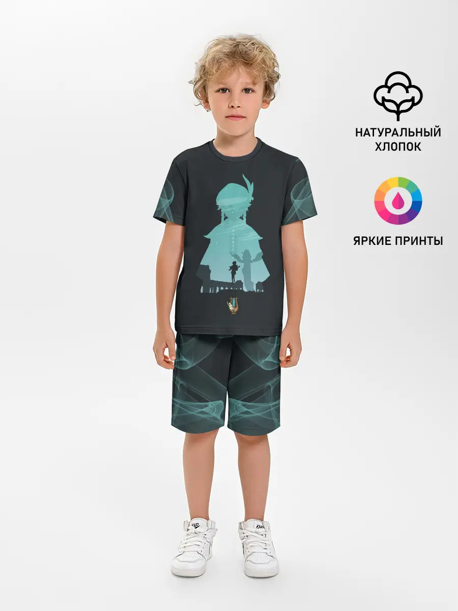Детская пижама с шортами / ВЕНТИ | VENTI | ГЕНШИН