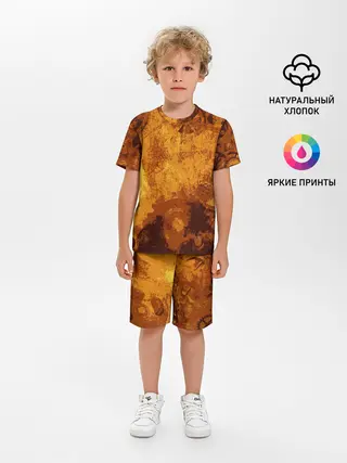 Детская пижама с шортами / Стимпанк