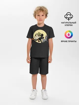 Детская пижама с шортами / Шрек и Осёл