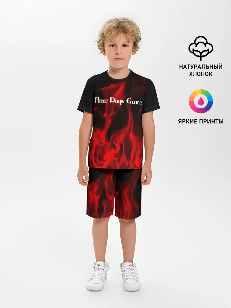 Детская пижама с шортами / Three Days Grace