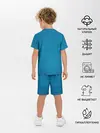 Детская пижама с шортами / Stay home boys club
