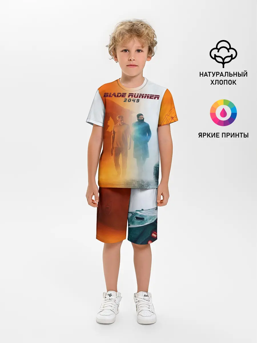 Детская пижама с шортами / Рик Декард и Кей BR2049