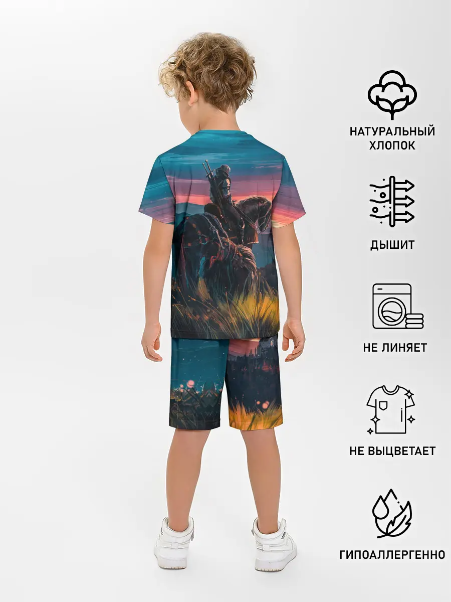 Детская пижама с шортами / The Witcher