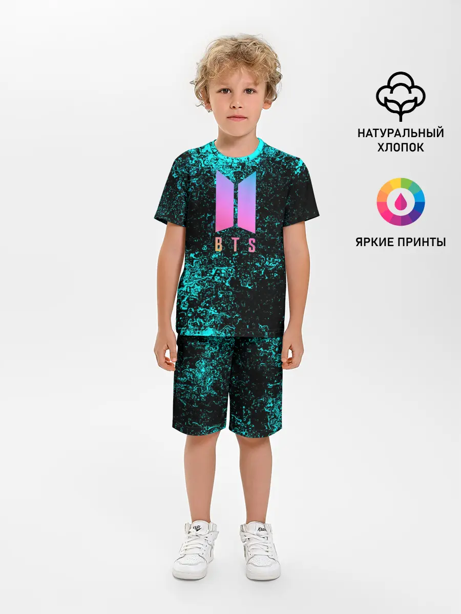 Детская пижама с шортами / BTS
