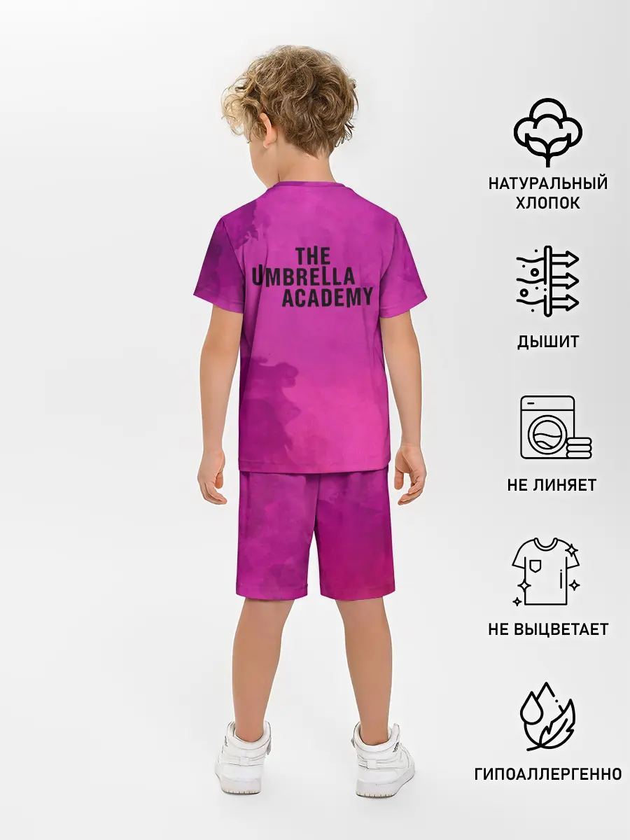 Детская пижама с шортами / Эй Джей | Академия Амбрелла