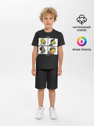 Детская пижама с шортами / Mozes band
