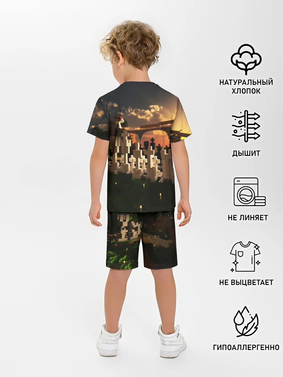 Детская пижама с шортами / MINECRAFT
