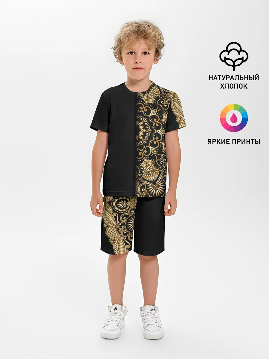 Детская пижама с шортами / ИСКУССТВО МАНДАЛА | MANDALA