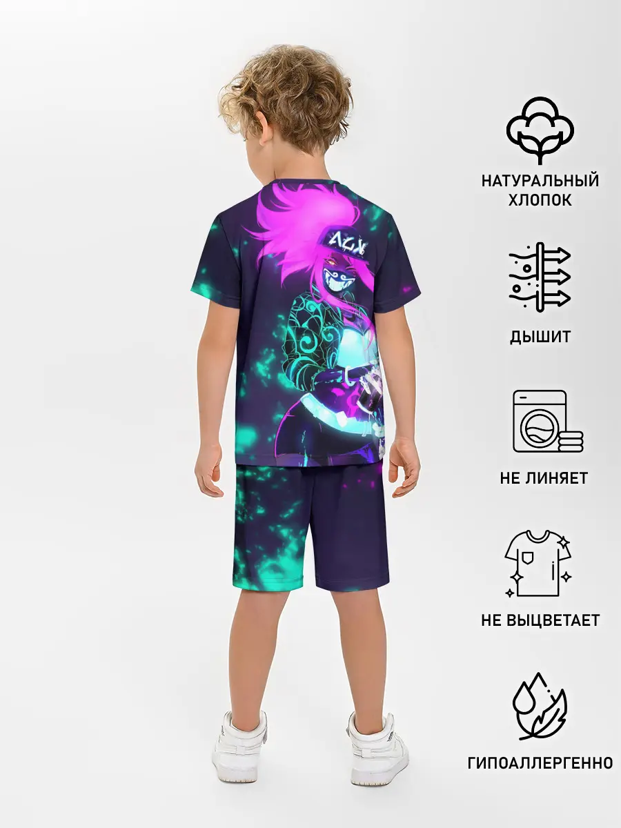 Детская пижама с шортами / League of Legends