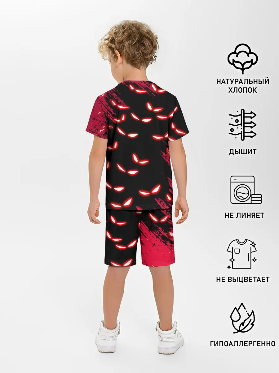 Детская пижама с шортами / HAZBIN HOTEL ALASTOR.