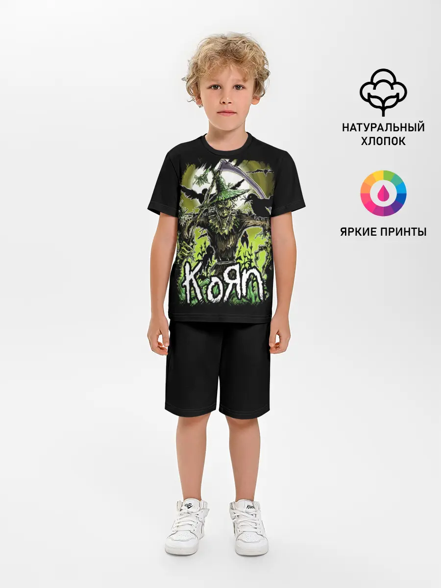 Детская пижама с шортами / KoЯn