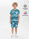 Детская пижама с шортами / Облака Греции