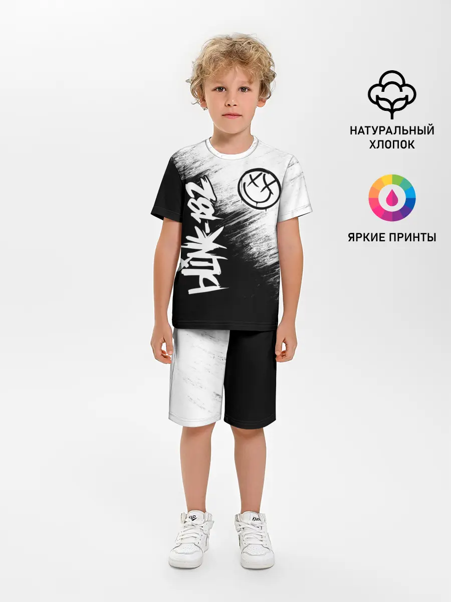 Детская пижама с шортами / Blink-182