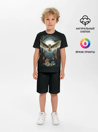 Детская пижама с шортами / Twin Peaks