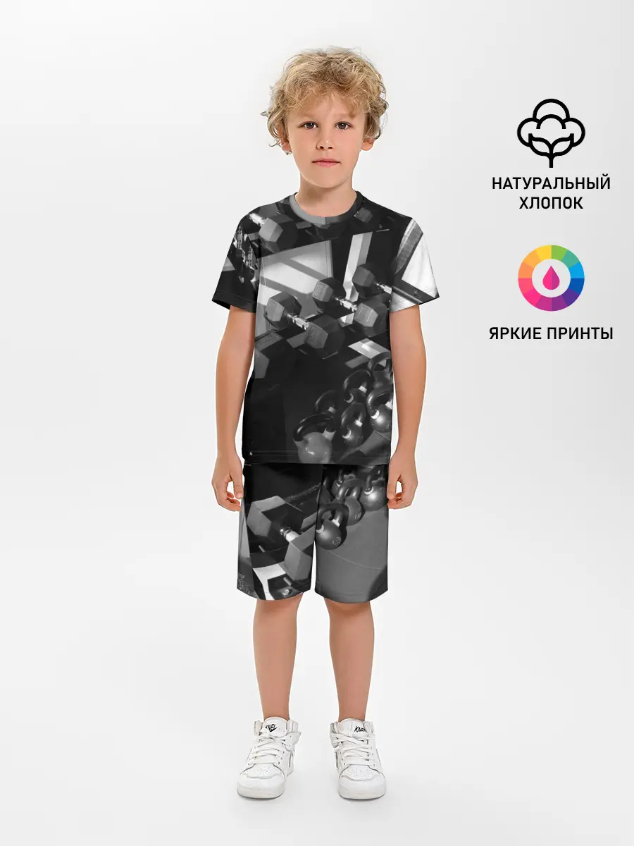 Детская пижама с шортами / Качалка