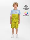 Детская пижама с шортами / Желтый цвет весны