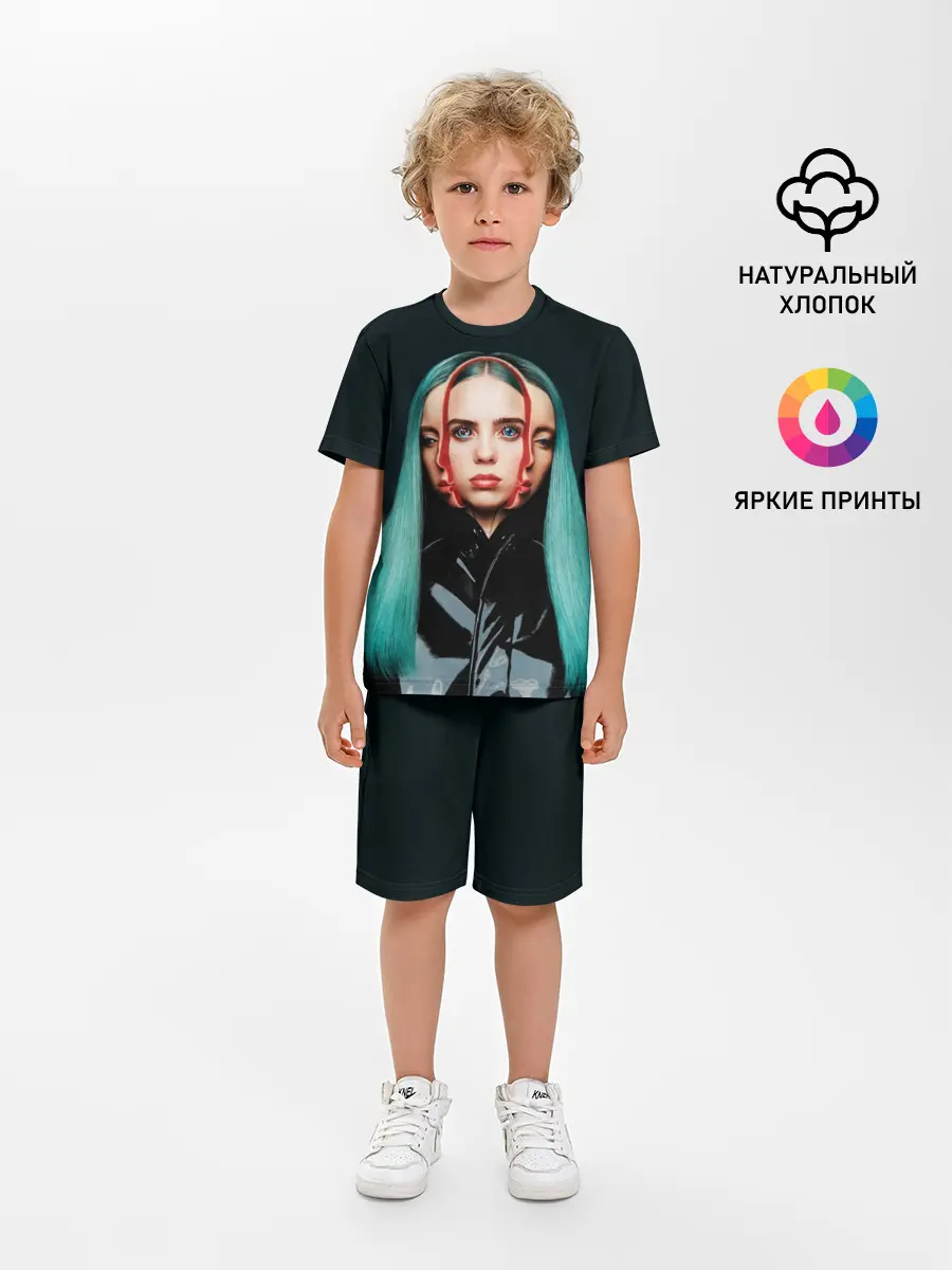Детская пижама с шортами / BILLIE EILISH