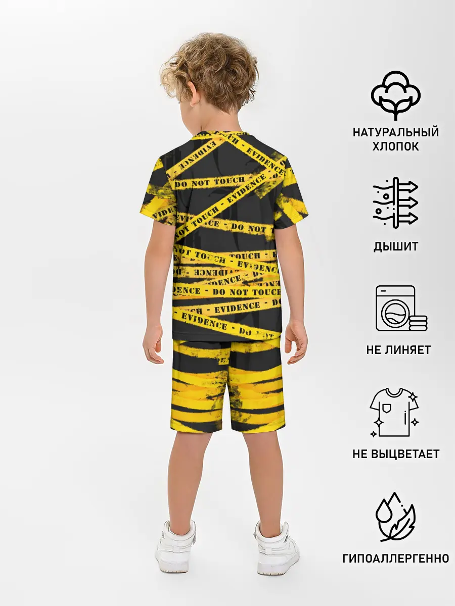 Детская пижама с шортами / Улика - не трогать