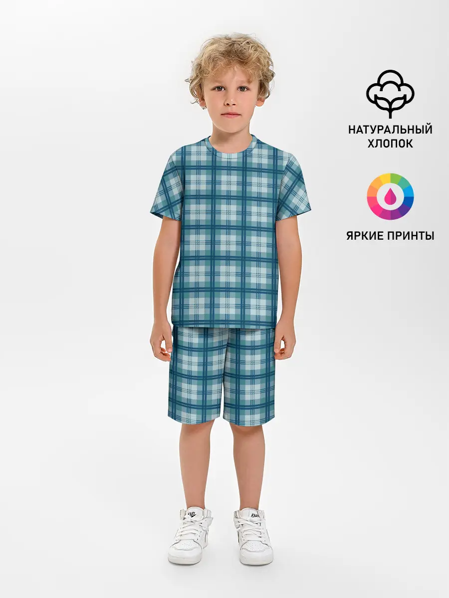 Детская пижама с шортами / Джентльмены
