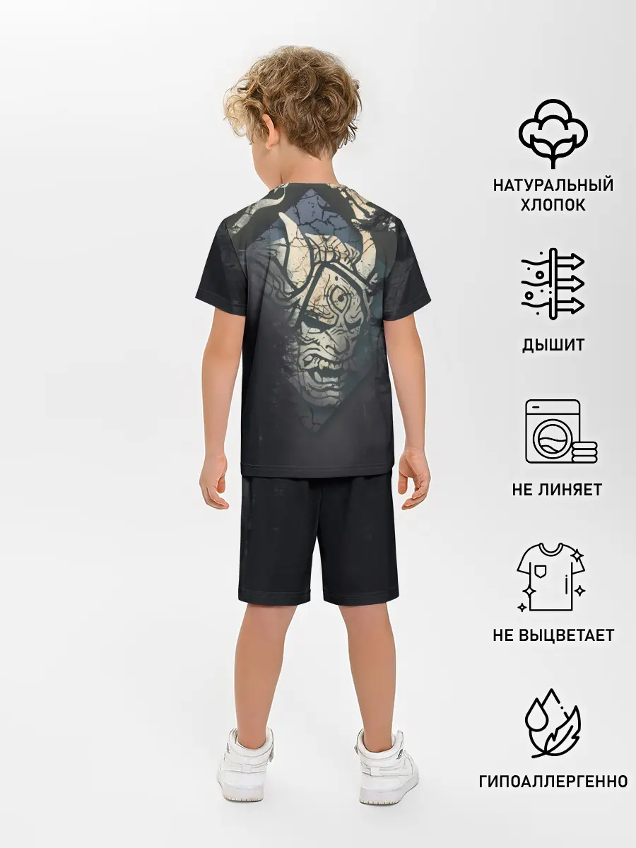 Детская пижама с шортами / DBD - monster from forest