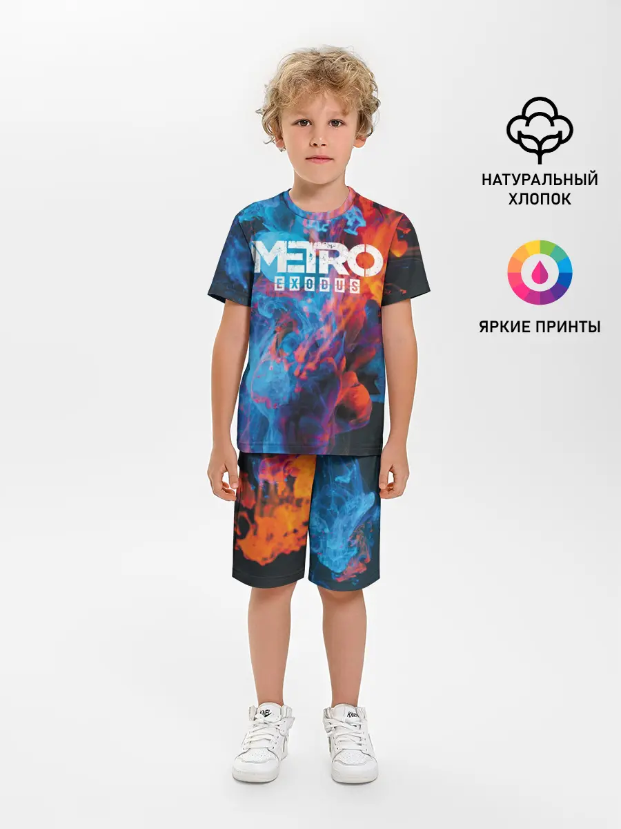 Детская пижама с шортами / Metro Fire