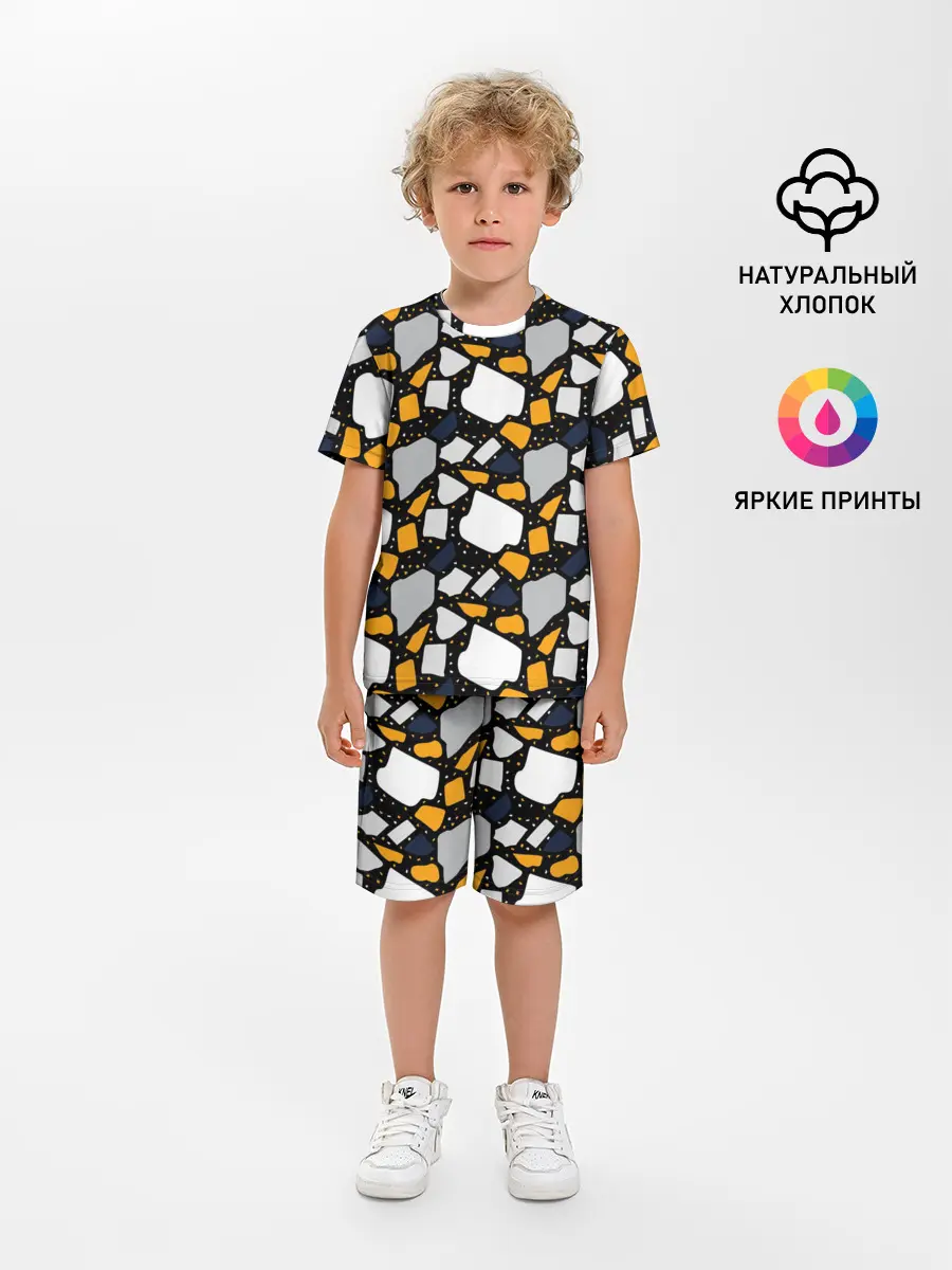 Детская пижама с шортами / Венецианское Терраццо | Venice