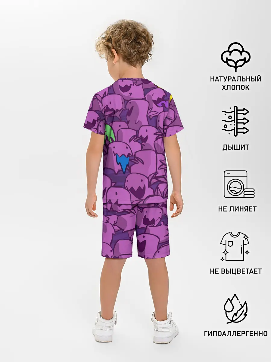 Детская пижама с шортами / ПикачушкА