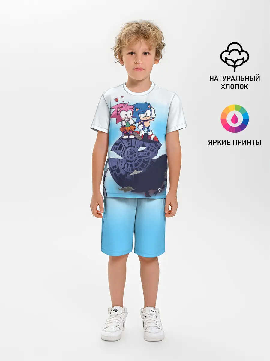 Детская пижама с шортами / SONIC | AMY ROSE