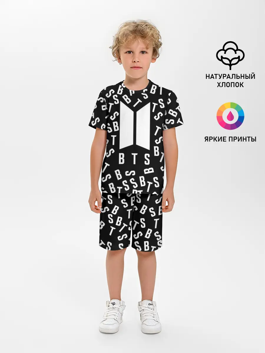 Детская пижама с шортами / BTS