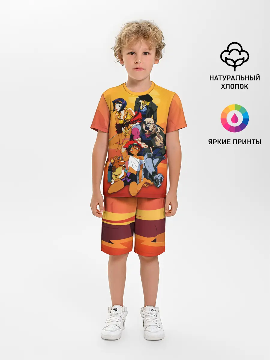 Детская пижама с шортами / Cowboy All