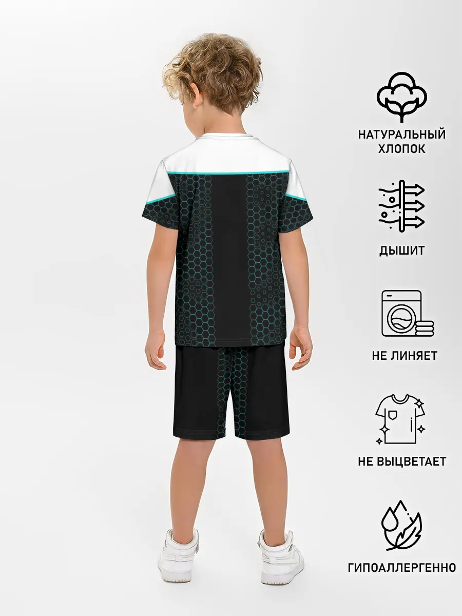 Детская пижама с шортами / Detroit AX400