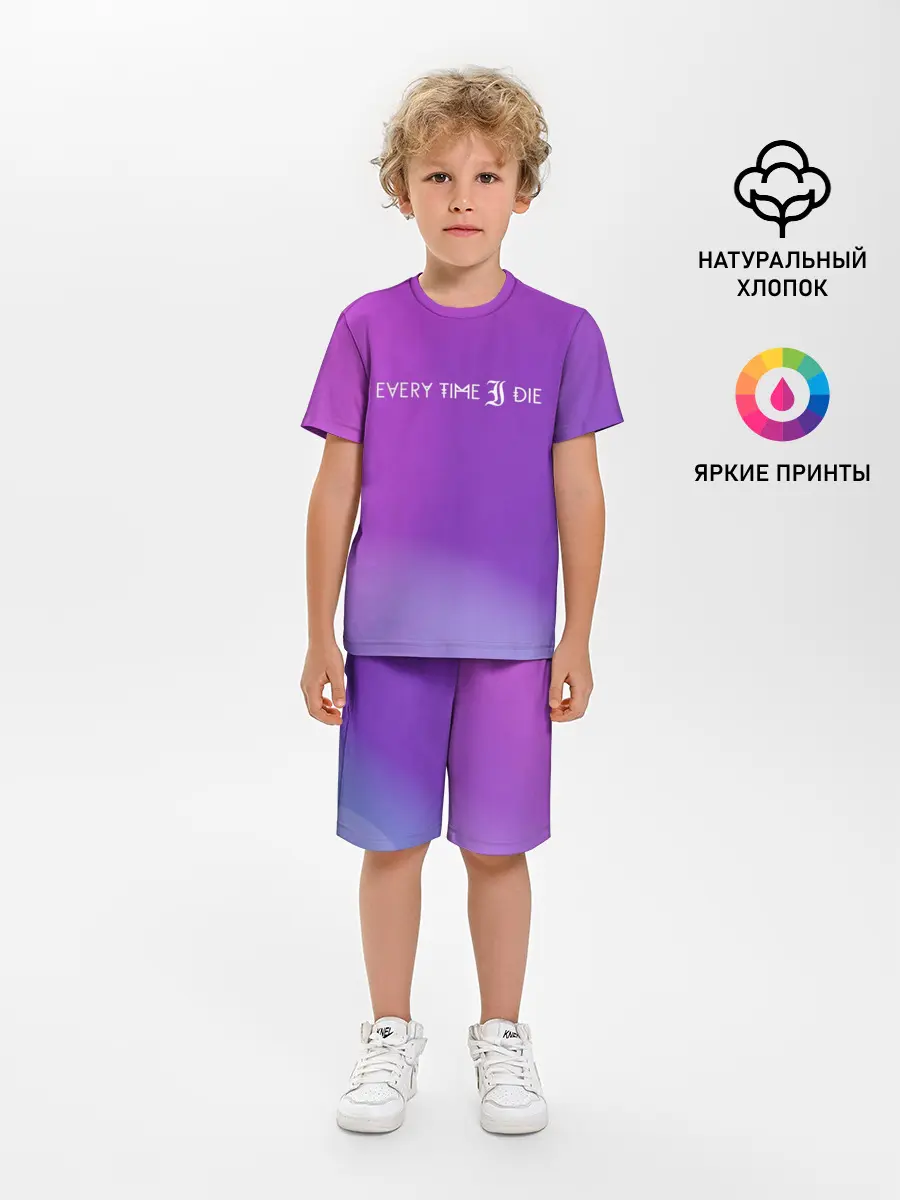 Детская пижама с шортами / Every time i die