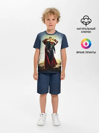 Детская пижама с шортами / Superman