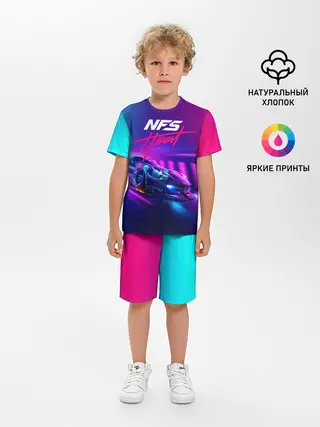 Детская пижама с шортами / NEED FOR SPEED - HEAT