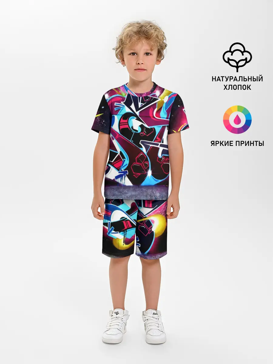 Детская пижама с шортами / Искусство