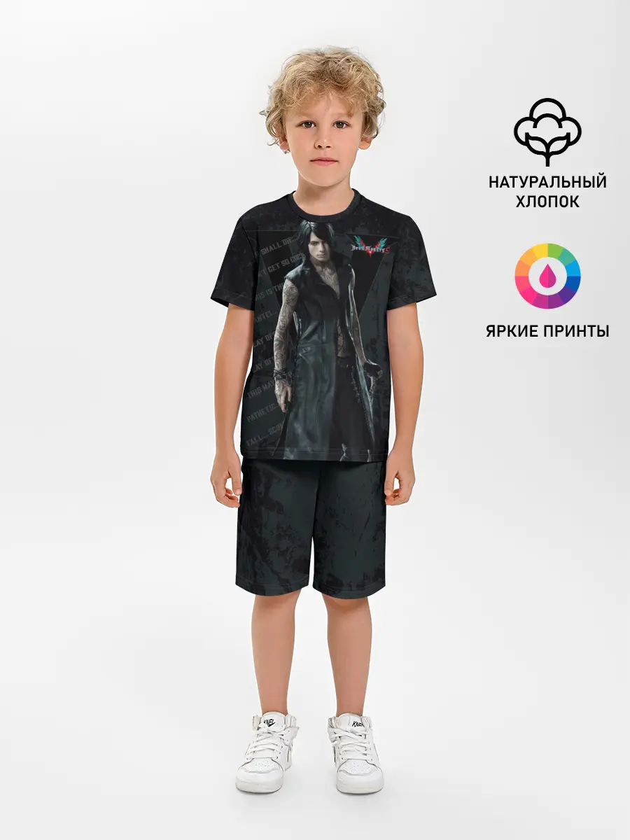 Детская пижама с шортами / V in DMC