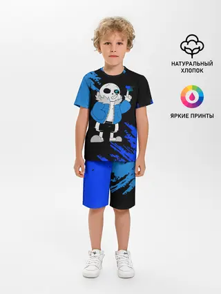 Детская пижама с шортами / UNDERTALE