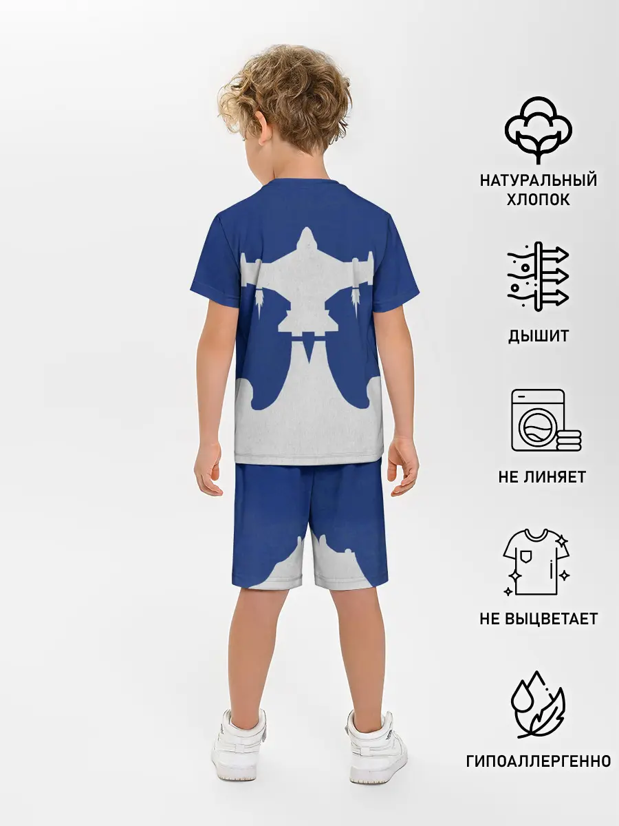 Детская пижама с шортами / Love Death And Robots. Lucky 13