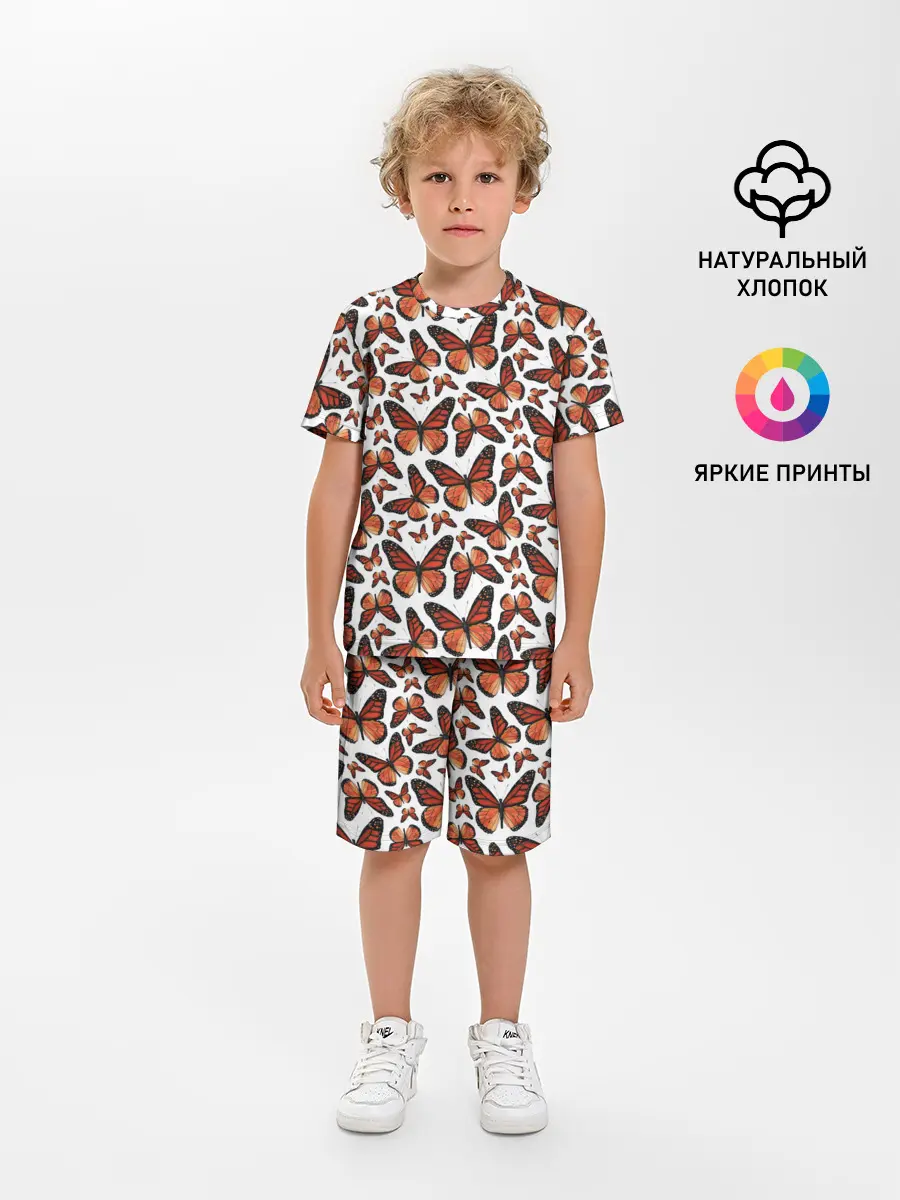 Детская пижама с шортами / Монарх