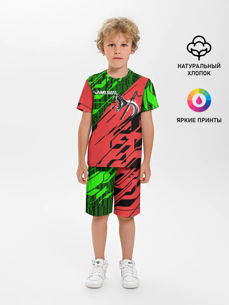 Детская пижама с шортами / CYBERPUNK 2077