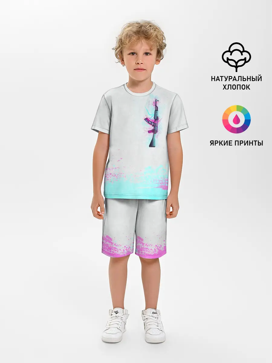 Детская пижама с шортами / Countre Strike weapon