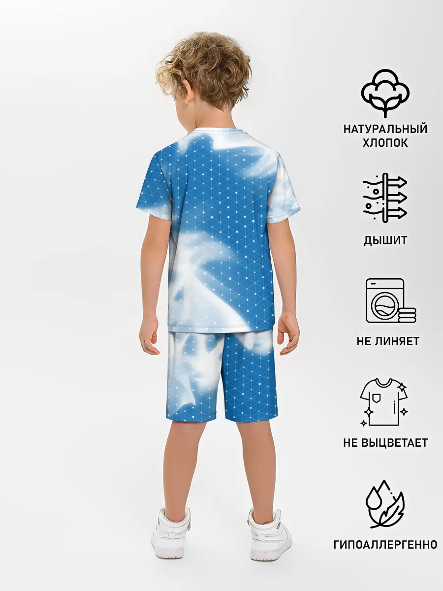 Детская пижама с шортами / БМВ - Пламя