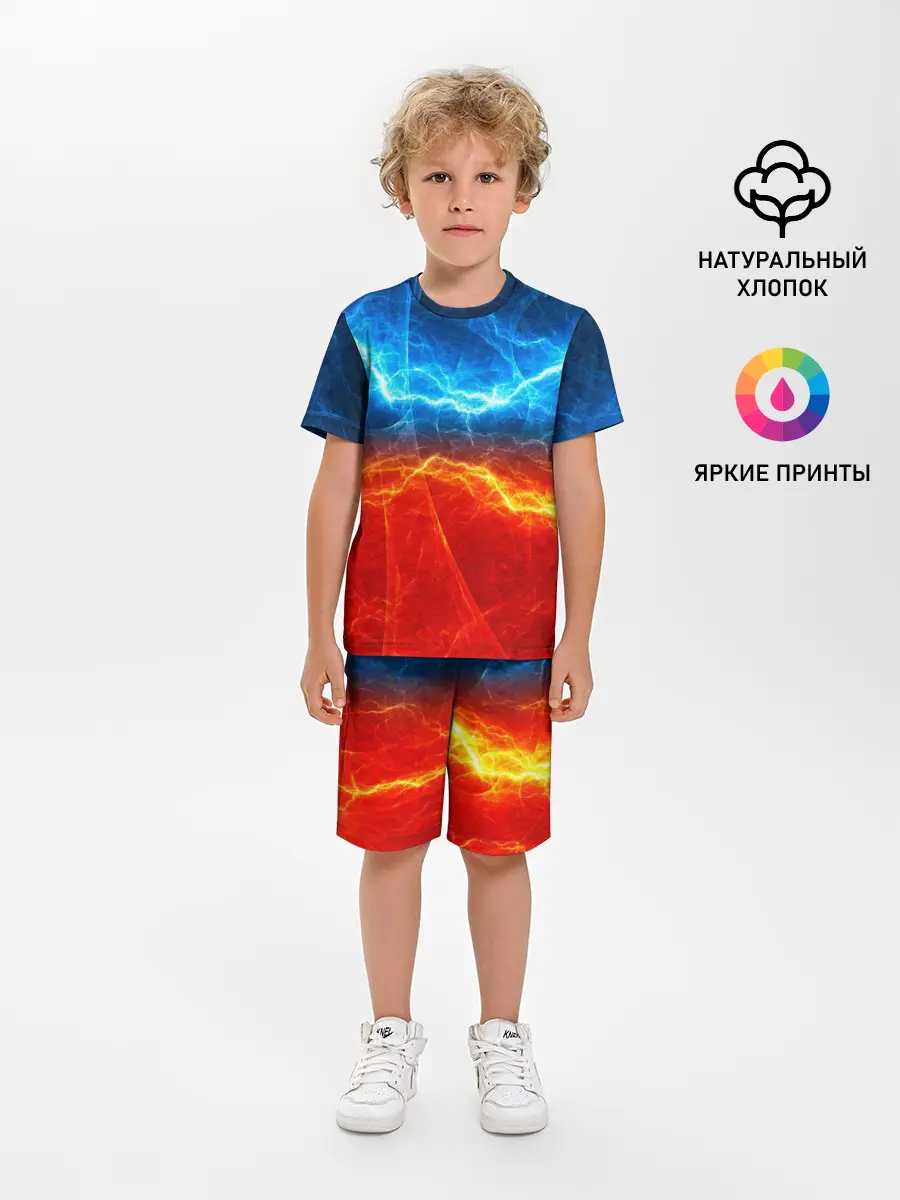 Детская пижама с шортами / Лёд и огонь